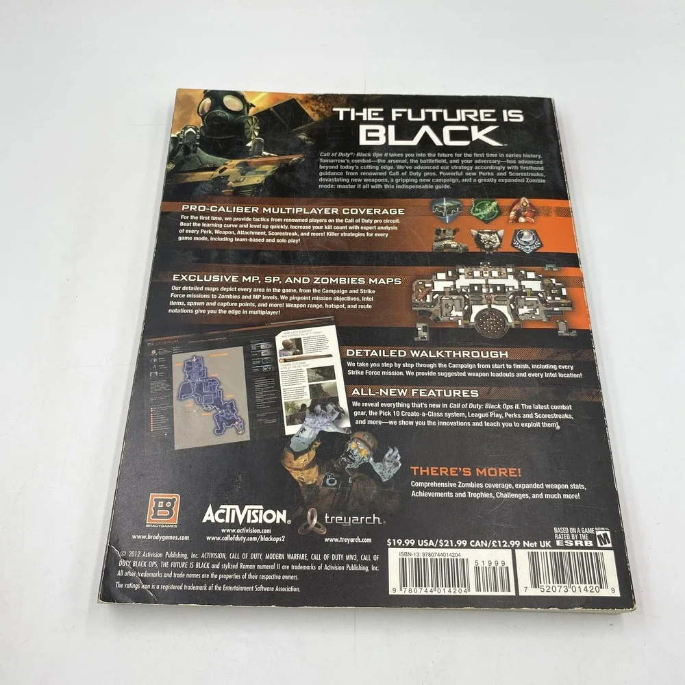 Call Of Duty Black Ops II BradyGames‎ Signature Series Game Strategy Guide